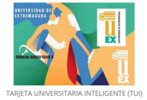 imagen de la tarjeta inteligente de la Universidad de Extremadura